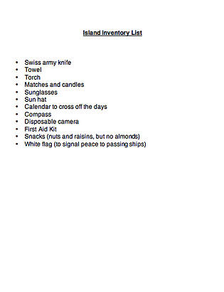 inventory
