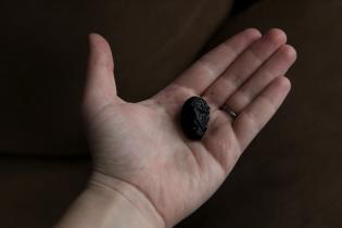 in the hand